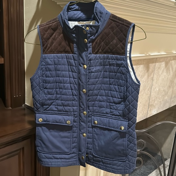 Women’s Vineyard Vines Padded Quilted Vest Sz M - Picture 1 of 9